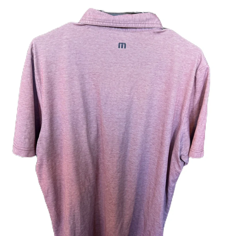 Travis Mathew’s Men’s Short Sleeve Golf Polo with Front Pocket. Size XL
